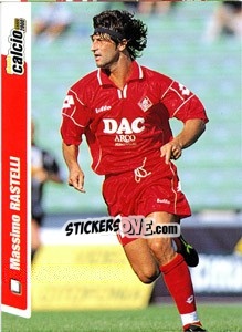 Sticker Massimo Rastelli - Pianeta Calcio 1999-2000 - Ds
