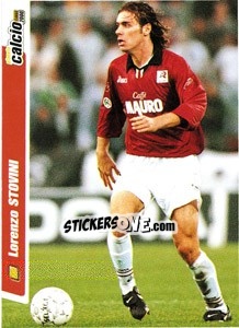 Cromo Lorenzo Stovini - Pianeta Calcio 1999-2000 - Ds