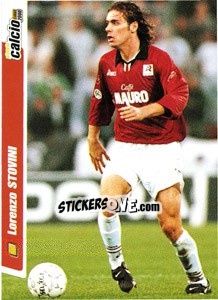 Sticker Lorenzo Stovini - Pianeta Calcio 1999-2000 n. 211 - Ds