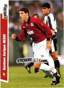 Figurina Gustavo Reggi - Pianeta Calcio 1999-2000 - Ds