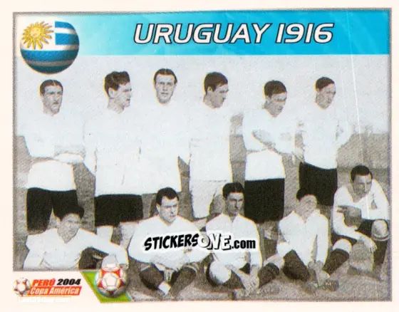 Sticker Uruguay 1916 - Copa América. Perù 2004 n. 8 - Navarrete