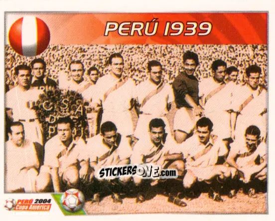 Sticker Peru 1939 - Copa América. Perù 2004 n. 9 - Navarrete