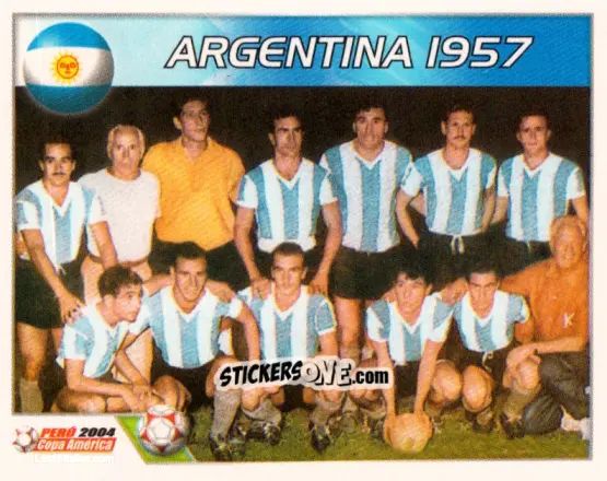 Sticker Argentina 1957 - Copa América. Perù 2004 n. 11 - Navarrete