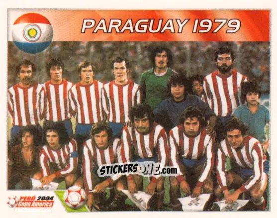 Sticker Paraguay 1979 - Copa América. Perù 2004 n. 14 - Navarrete