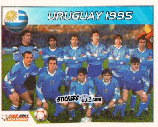 Sticker Uruguay 1995 - Copa América. Perù 2004 n. 18 - Navarrete