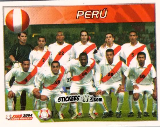 Sticker Peru - Copa América. Perù 2004 n. 25 - Navarrete