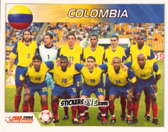 Sticker Colombia - Copa América. Perù 2004 n. 26 - Navarrete