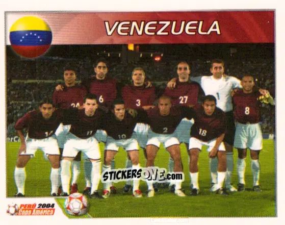 Sticker Venezuela - Copa América. Perù 2004 n. 27 - Navarrete