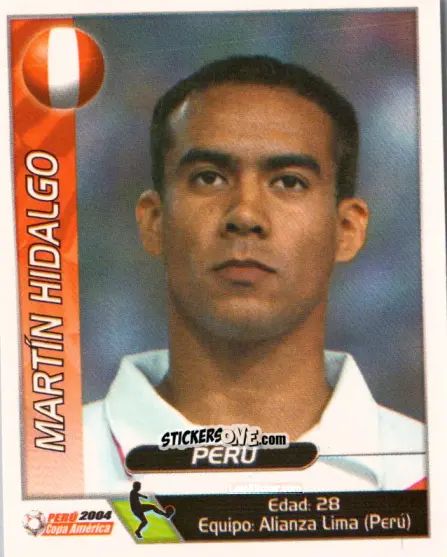Sticker Martin Hidalgo - Copa América. Perù 2004 n. 34 - Navarrete