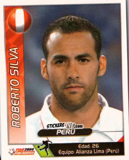 Figurina Roberto Silva - Copa América. Perù 2004 n. 42 - Navarrete