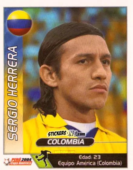 Sticker Sergio Herrera - Copa América. Perù 2004 n. 60 - Navarrete