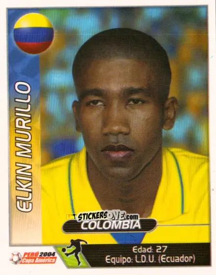 Sticker Elkin Murillo - Copa América. Perù 2004 n. 62 - Navarrete