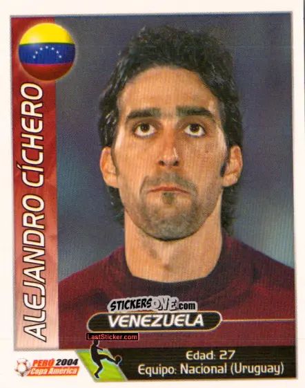 Sticker Alejandro Cichero - Copa América. Perù 2004 n. 68 - Navarrete