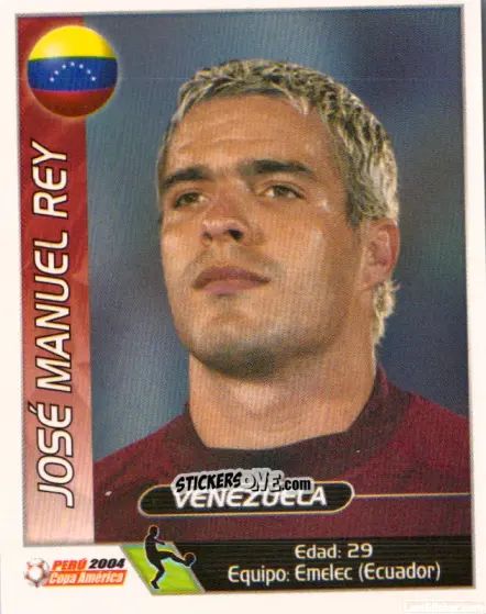 Sticker Josè Manuel Rey - Copa América. Perù 2004 n. 69 - Navarrete