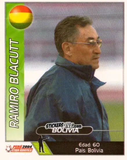 Sticker Ramiro Blacutt - Copa América. Perù 2004 n. 80 - Navarrete