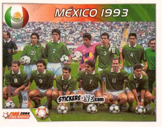 Sticker Mexico 1993 - Copa América. Perù 2004 n. 99 - Navarrete