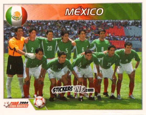 Sticker Mexico - Copa América. Perù 2004 n. 103 - Navarrete