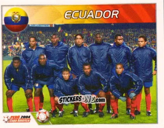 Sticker Ecuador - Copa América. Perù 2004 n. 104 - Navarrete