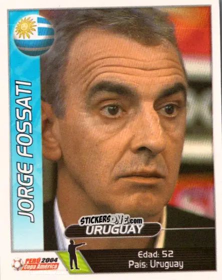 Sticker Jorge Fossati - Copa América. Perù 2004 n. 122 - Navarrete