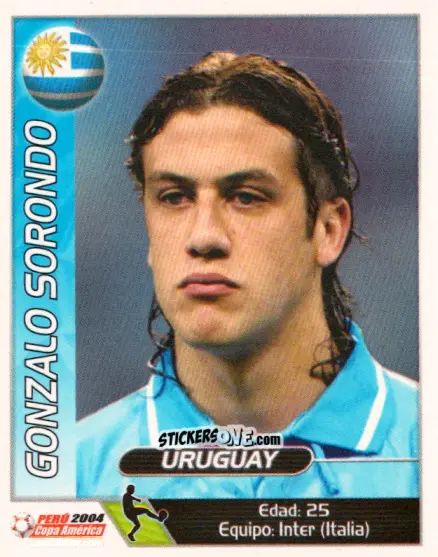 Sticker Gonzalo Sorondo - Copa América. Perù 2004 n. 126 - Navarrete