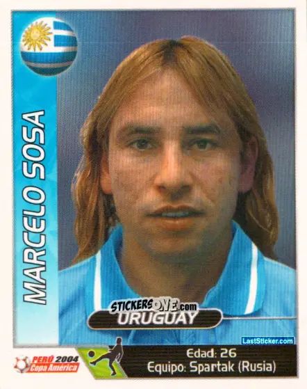 Figurina Marcelo Sosa - Copa América. Perù 2004 n. 132 - Navarrete