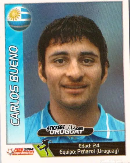 Sticker Carlos Bueno - Copa América. Perù 2004 n. 136 - Navarrete