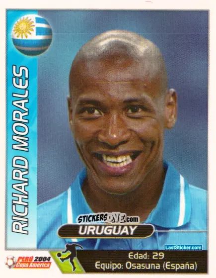 Figurina Richard Morales - Copa América. Perù 2004 n. 138 - Navarrete