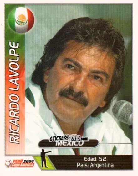 Sticker Ricardo Lavolpe - Copa América. Perù 2004 n. 139 - Navarrete