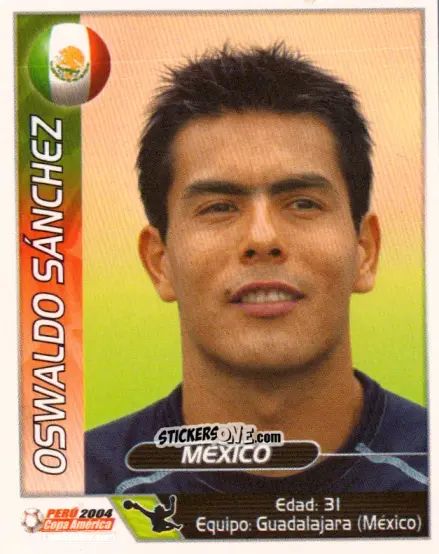 Sticker Oswaldo Sanchez - Copa América. Perù 2004 n. 140 - Navarrete