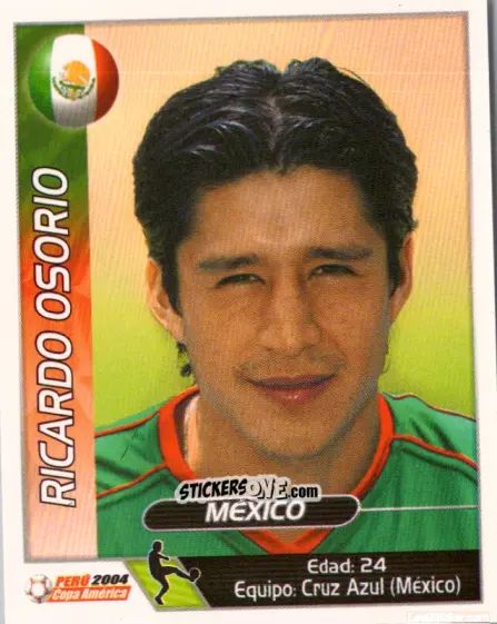 Sticker Ricardo Osorio - Copa América. Perù 2004 n. 143 - Navarrete