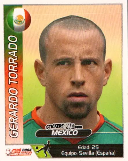 Sticker Gerardo Torrado - Copa América. Perù 2004 n. 148 - Navarrete