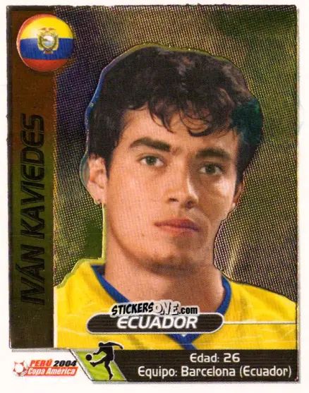 Sticker Ivan Kaviedes - Copa América. Perù 2004 n. 169 - Navarrete