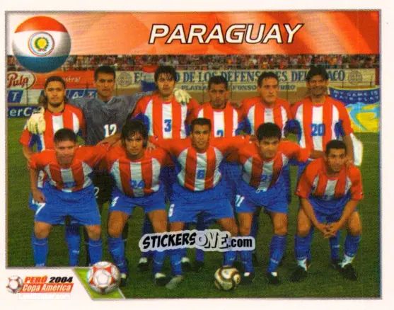 Sticker Paraguay - Copa América. Perù 2004 n. 178 - Navarrete