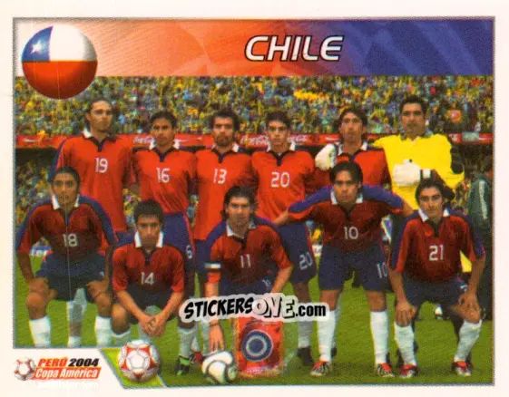 Sticker Chile - Copa América. Perù 2004 n. 180 - Navarrete