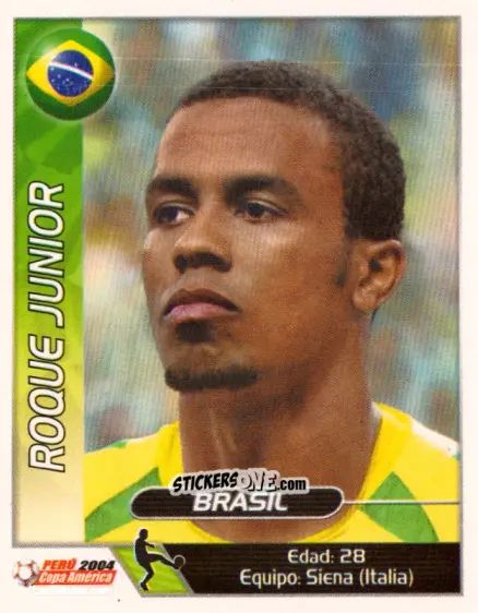 Sticker Roque Junior - Copa América. Perù 2004 n. 186 - Navarrete