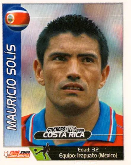 Sticker Mauricio Solis - Copa América. Perù 2004 n. 225 - Navarrete