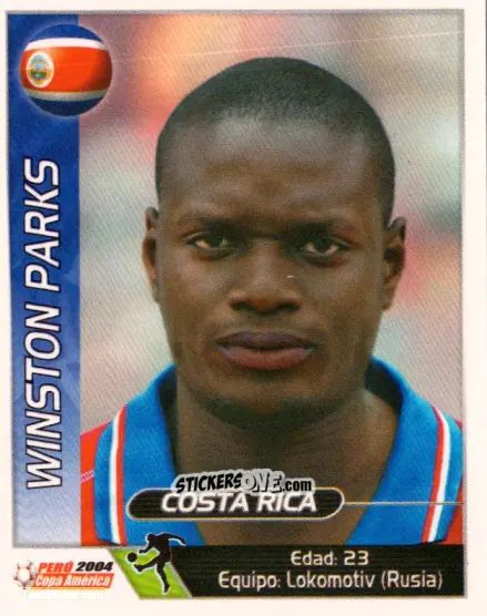 Sticker Winston Parks - Copa América. Perù 2004 n. 229 - Navarrete