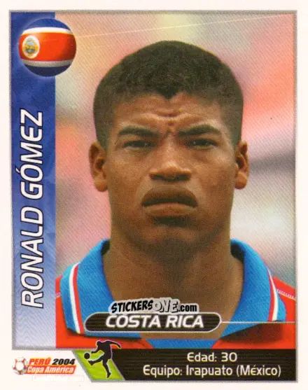 Sticker Ronald Gomez - Copa América. Perù 2004 n. 230 - Navarrete
