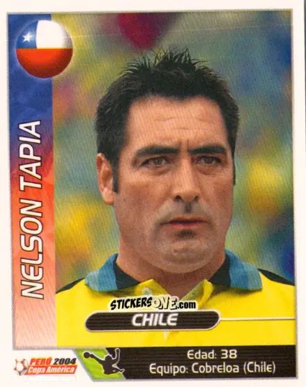 Sticker Nelson Tapia - Copa América. Perù 2004 n. 233 - Navarrete