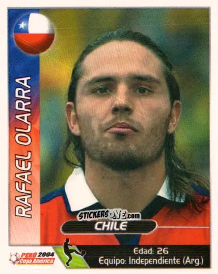 Sticker Rafael Olarra - Copa América. Perù 2004 n. 237 - Navarrete