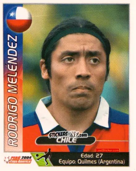 Sticker Rodrigo Melendez - Copa América. Perù 2004 n. 240 - Navarrete