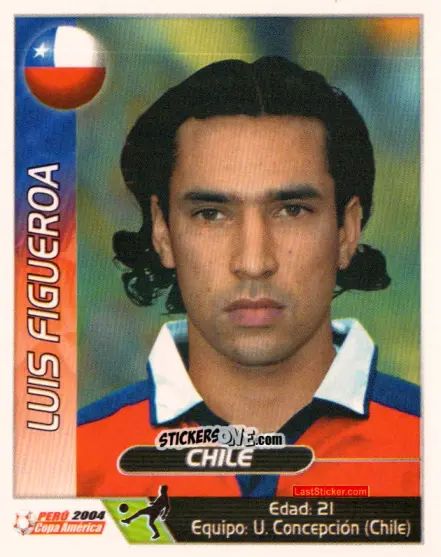 Sticker Luis Figueroa - Copa América. Perù 2004 n. 241 - Navarrete