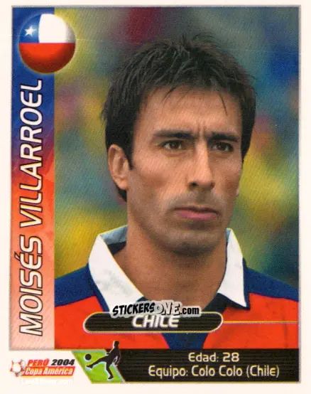 Sticker Moises Villarroel - Copa América. Perù 2004 n. 243 - Navarrete