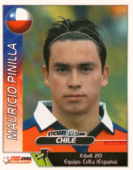 Sticker Mauricio Pinilla - Copa América. Perù 2004 n. 246 - Navarrete