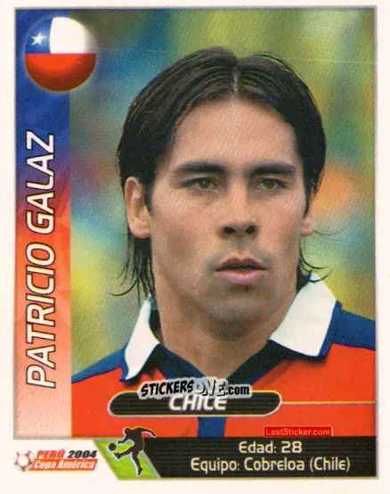 Sticker Patricio Galaz - Copa América. Perù 2004 n. 247 - Navarrete
