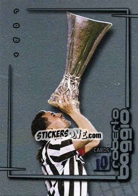 Sticker Coppa Uefa 1992-93 - Juventus - Roberto Baggio Cards 1999 - Panini