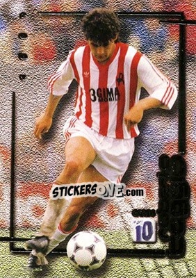 Sticker Vicenza - Roberto Baggio Cards 1999 n. 16 - Panini