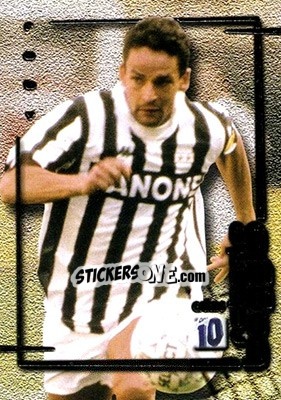 Sticker Juventus - Roberto Baggio Cards 1999 n. 25 - Panini