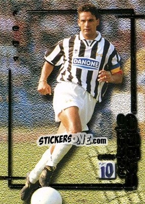 Sticker Juventus - Roberto Baggio Cards 1999 - Panini