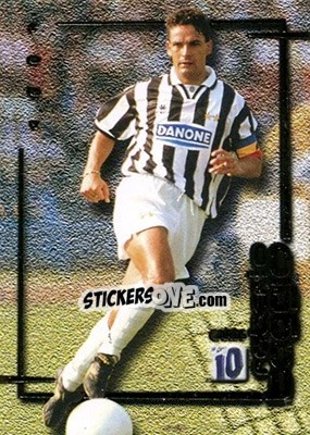 Sticker Juventus - Roberto Baggio Cards 1999 n. 26 - Panini
